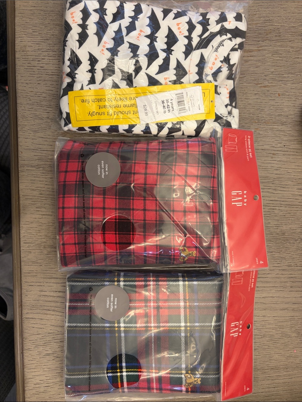 🌟 NWT GAP bundle of kids holiday pajamas sets